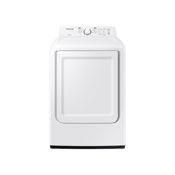 Samsung 7.2 cu. ft. Large Capacity Gas Dryer with Sensor Dry, Reversible Door, and 8 Drying Cycles DVG41A3000W